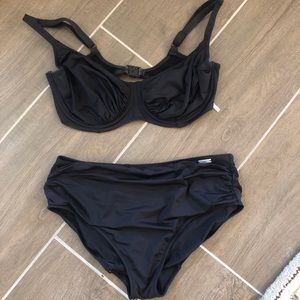 Full support two piece swimsuit